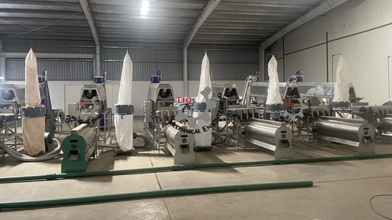 Dry Peeling Machine