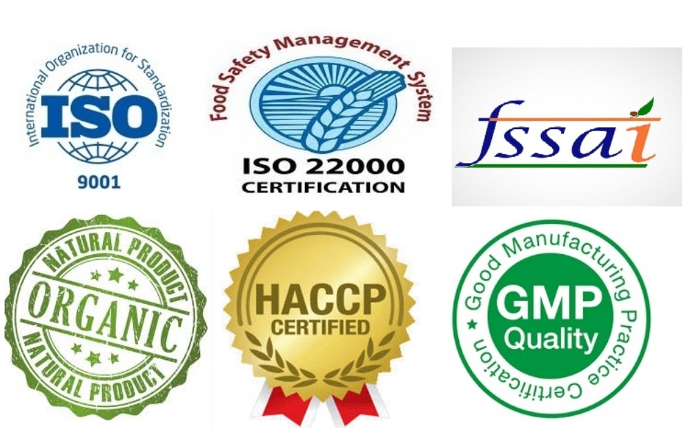 Quality & Certification for Cashew Nuts