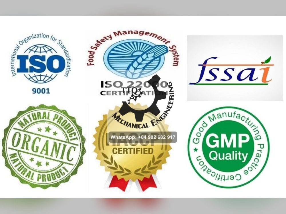 Labels de certification qu’un acheteur de cajou peut demander — ISO 9001, ISO 22000, FSSAI, bio, HACCP et BPF